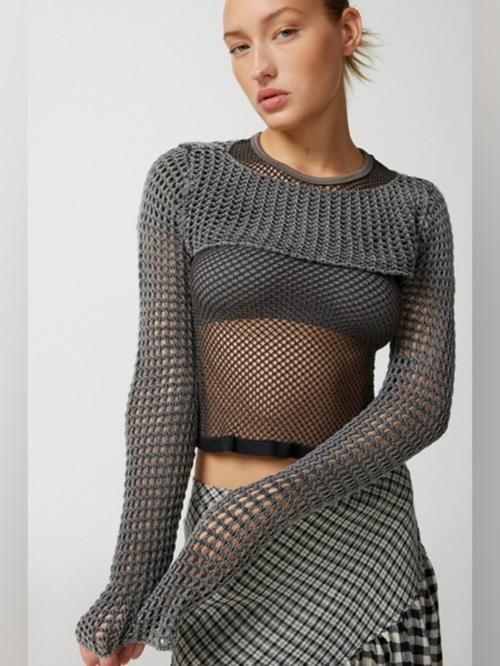 NWT UO Open-Knit Shrug Sweater